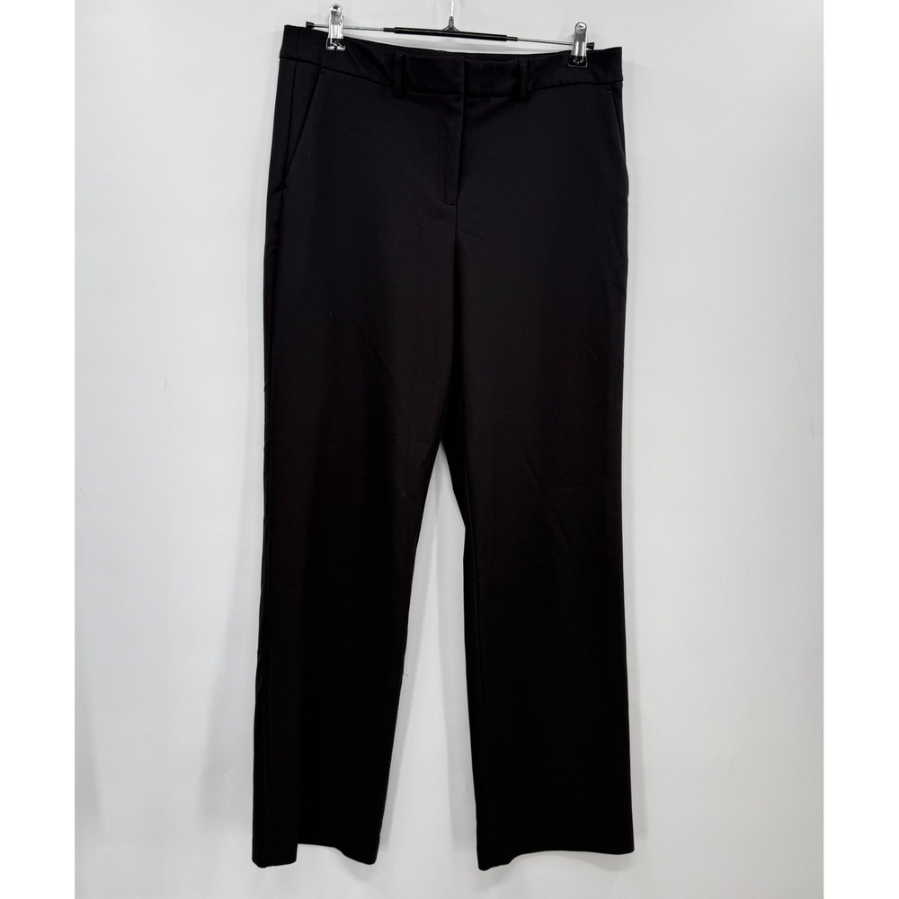 Joie Black Trousers Straight Leg Career‎ Casual Pants Size 10 Work